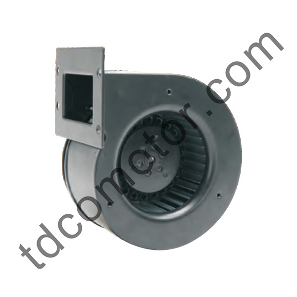 Dopredu zakrivený 120 mm striedavý radiálny ventilátor so spirálou