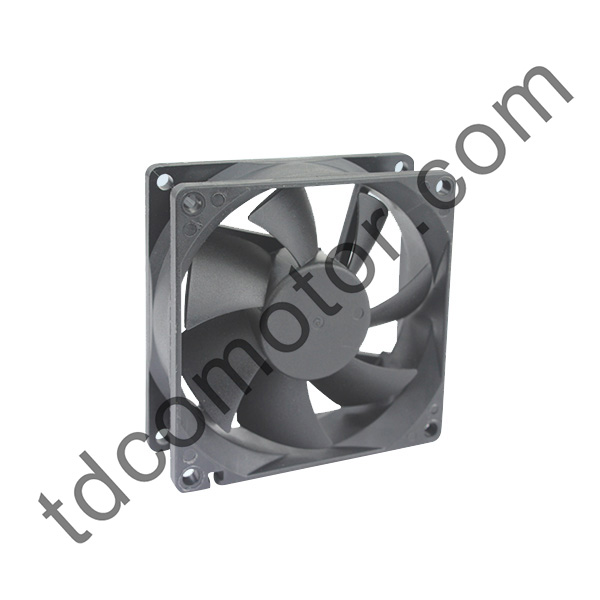 Axiálny ventilátor DC 92x92x25 YZ-9225D Guľkové ložisko s guľkovým ložiskom